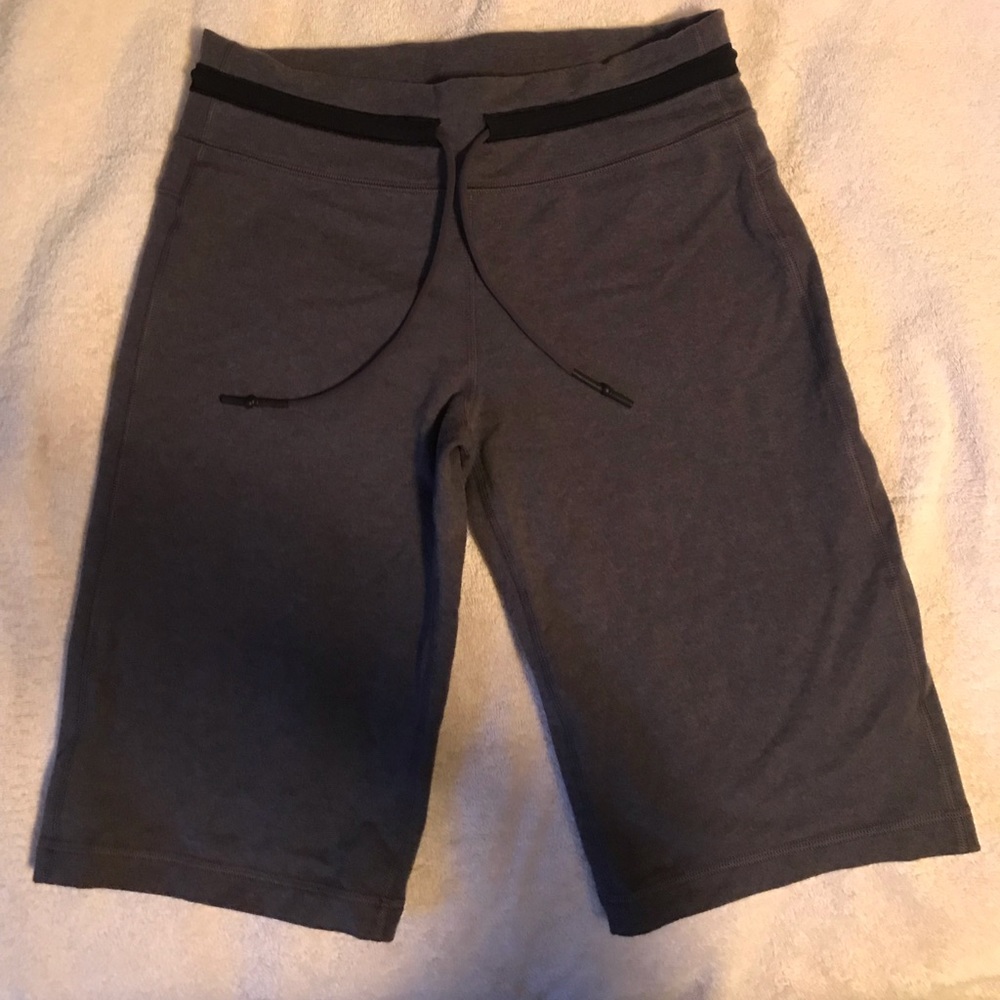 Lululemon French Terry Drawstring Bermuda Shorts